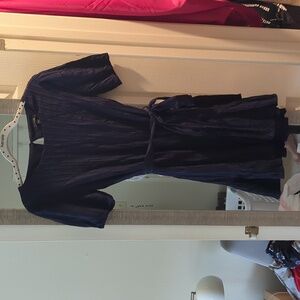 Dark blue cocktail dress